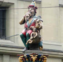 Bern - grotesque statue