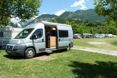 Camping Le Riou-Merle Die