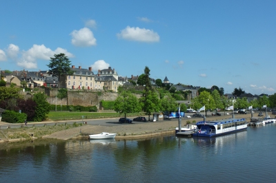 Chateau Gontier riverside