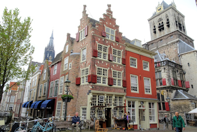 Delft traditional building