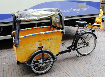 Delft bike with box