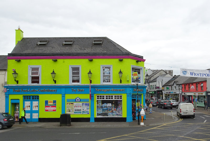 Westport colourful shop