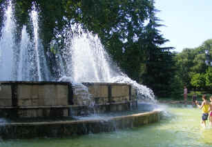Fountain on Margeret Island