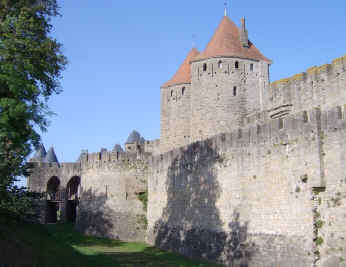 Carcassonne Cit walls