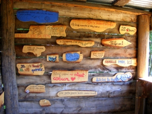 desaignes wooden plaques