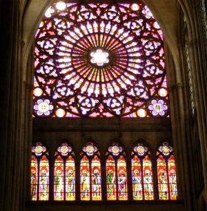 Troyes rose window