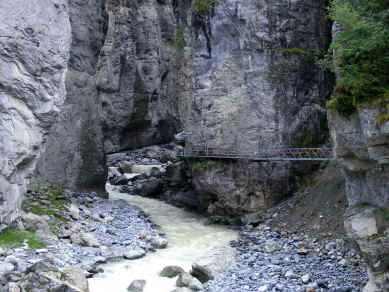 Gletscherschlucht gorge - closed for repairs