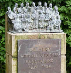 Hann Mnden - sculpture in park