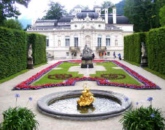 Schloss Linderhof Italianate garden