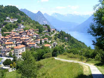 Monte Bre village
