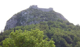 Montsegur Cathar chateau
