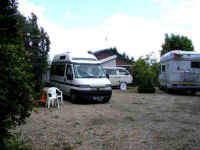 Nieuwland Camping de Greinduil MH parking area
