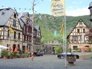 Oberwesel town square