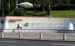 Lausanne - Olympic Parc entrance