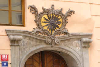 Prague - doorway detail