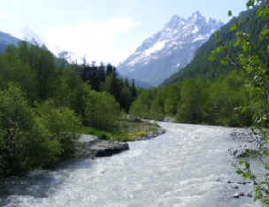River near Evolene